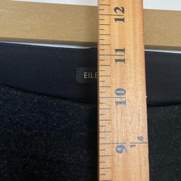 Eileen Fisher Women's jeggings Skinny Pants Size 12 Color Gray and Black - Picture 7 of 10